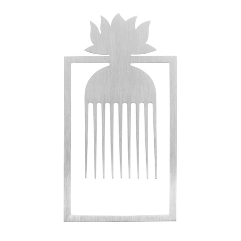 Ornate Tribal Hair Comb Pocketmark