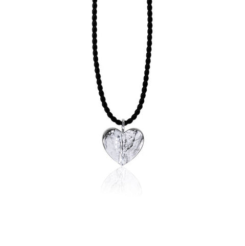 Heart pendant sterling silver