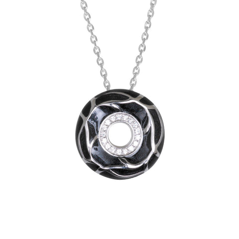 Hadid black pendant